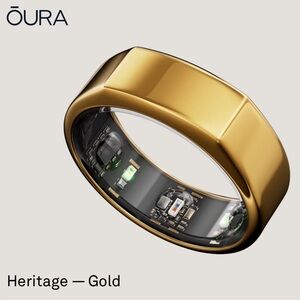 Oura Ring Gen 3 heritage gold
